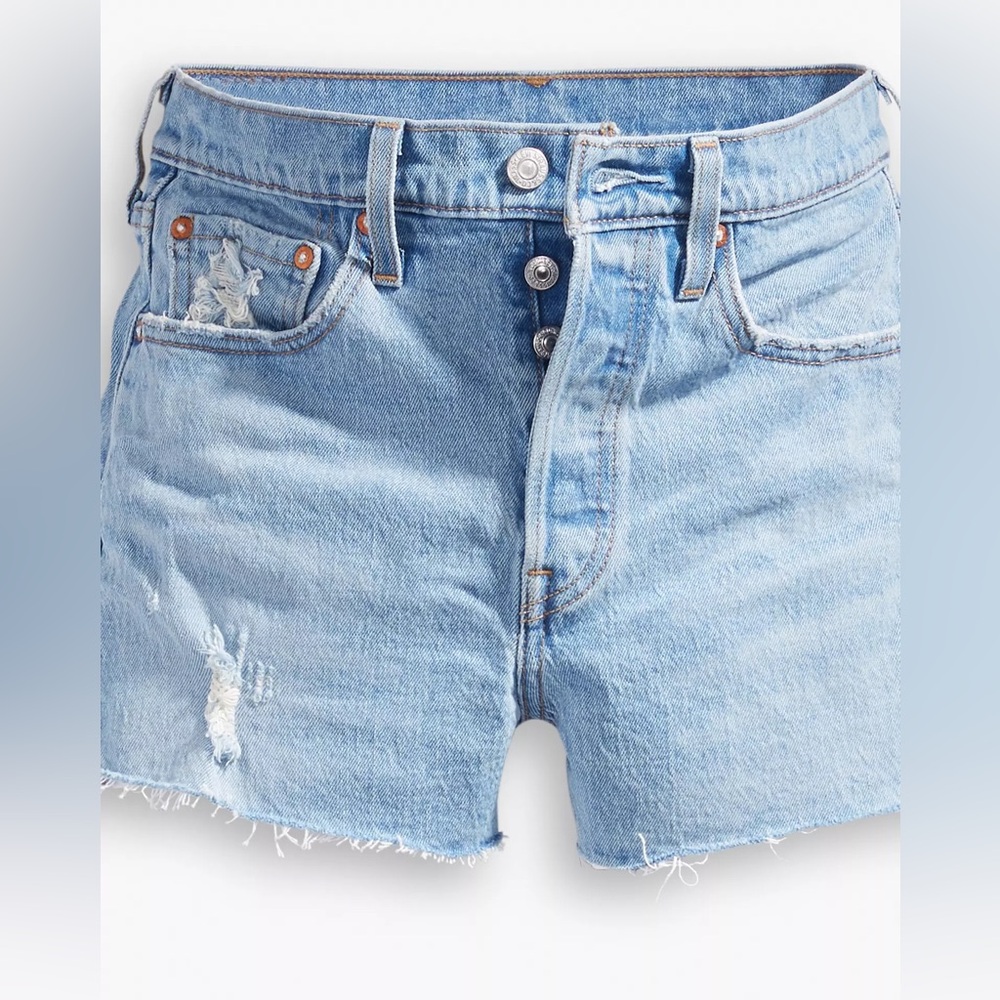 LEVI’S 501® HIGH RISE WOMEN’S SHORTS - Picture 4 of 10